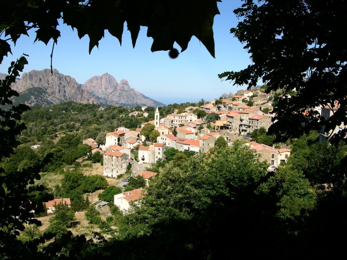 Villa mare-monte Evisa Esterno foto